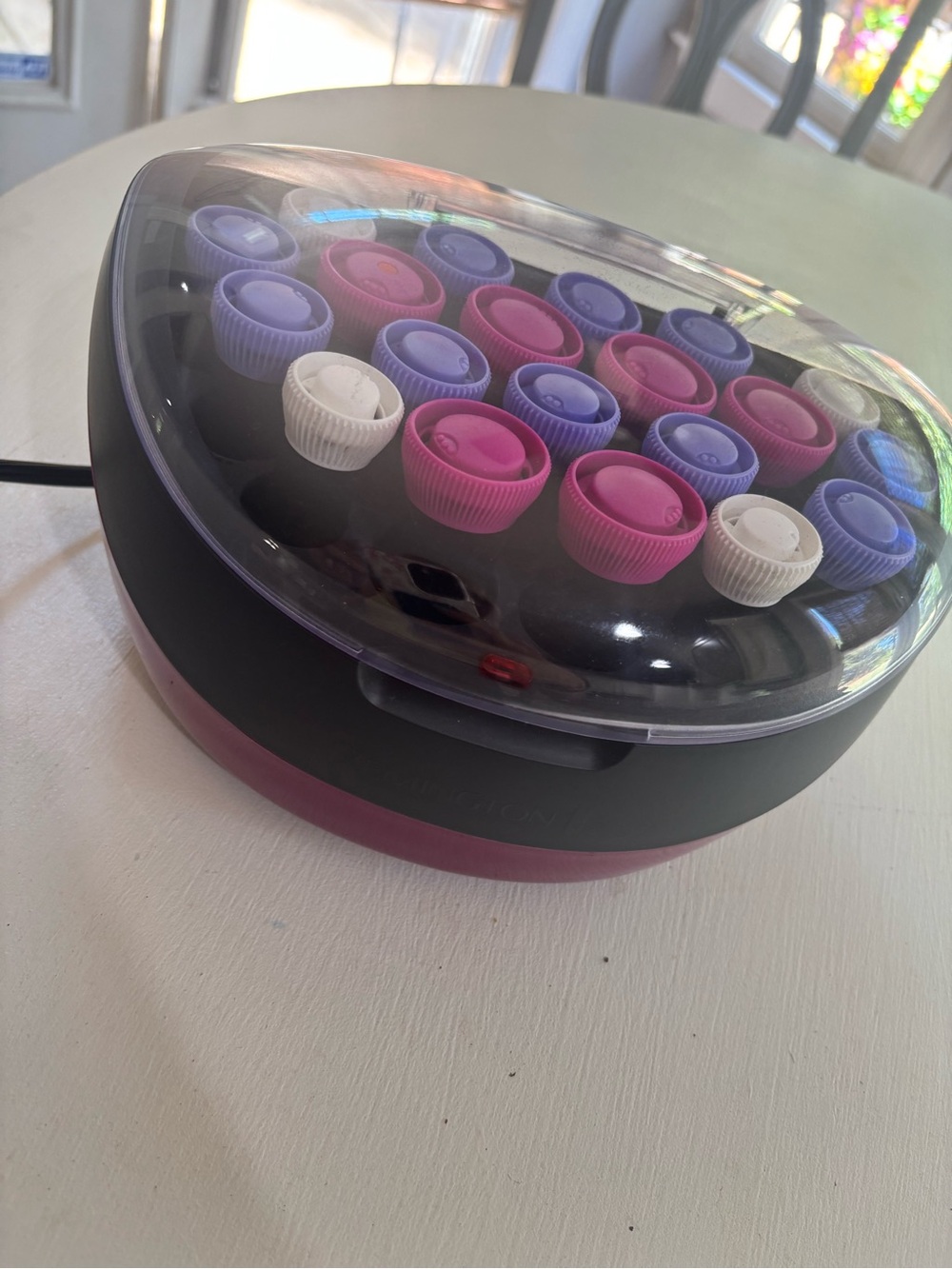 Electric Hot Rollers Set with Heating Case, Multicolor By Remington